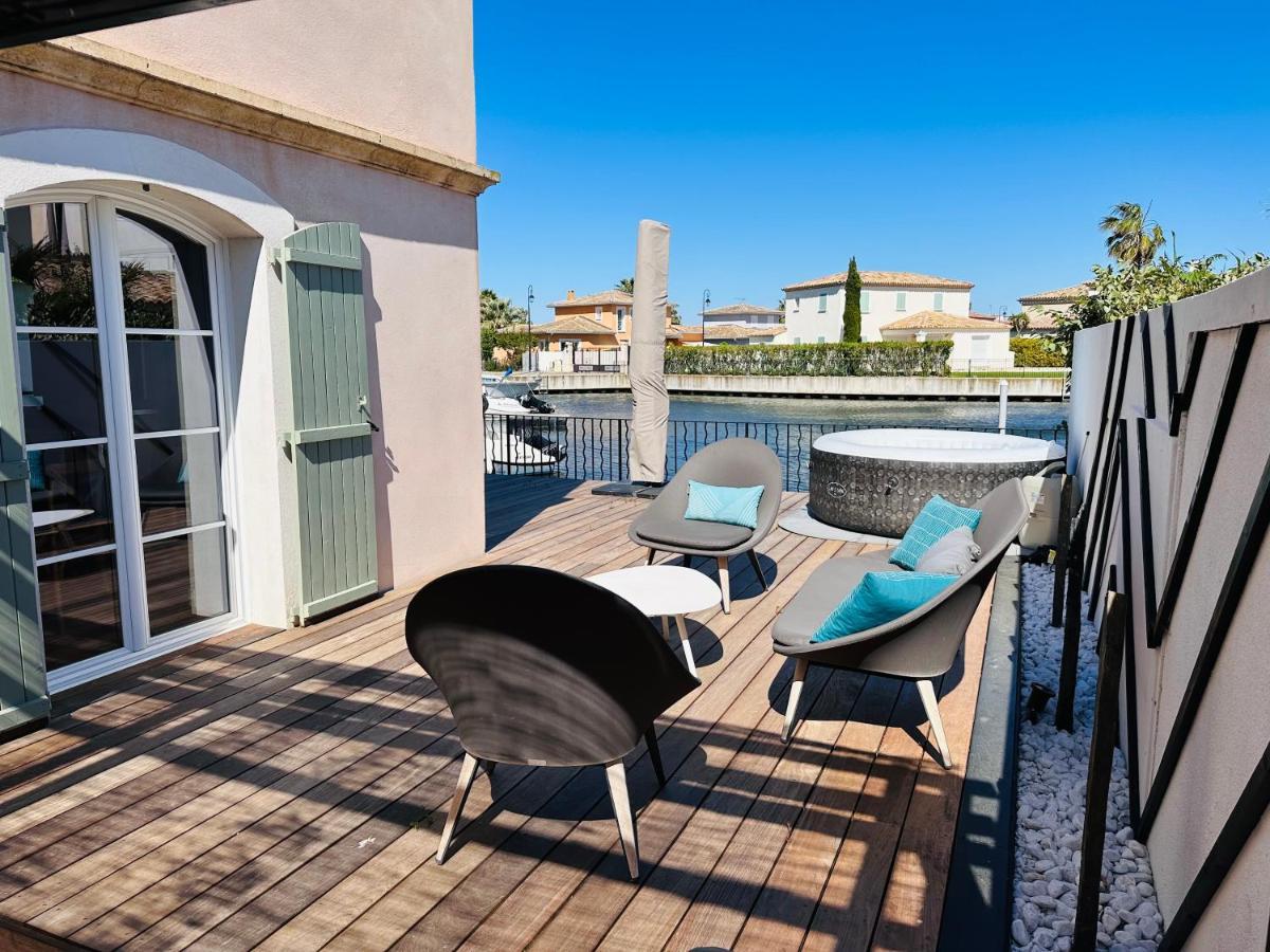 Marina 120M²/8 Pers/ Terrasse 100M²/ Appontement Aigues-Mortes Exterior photo