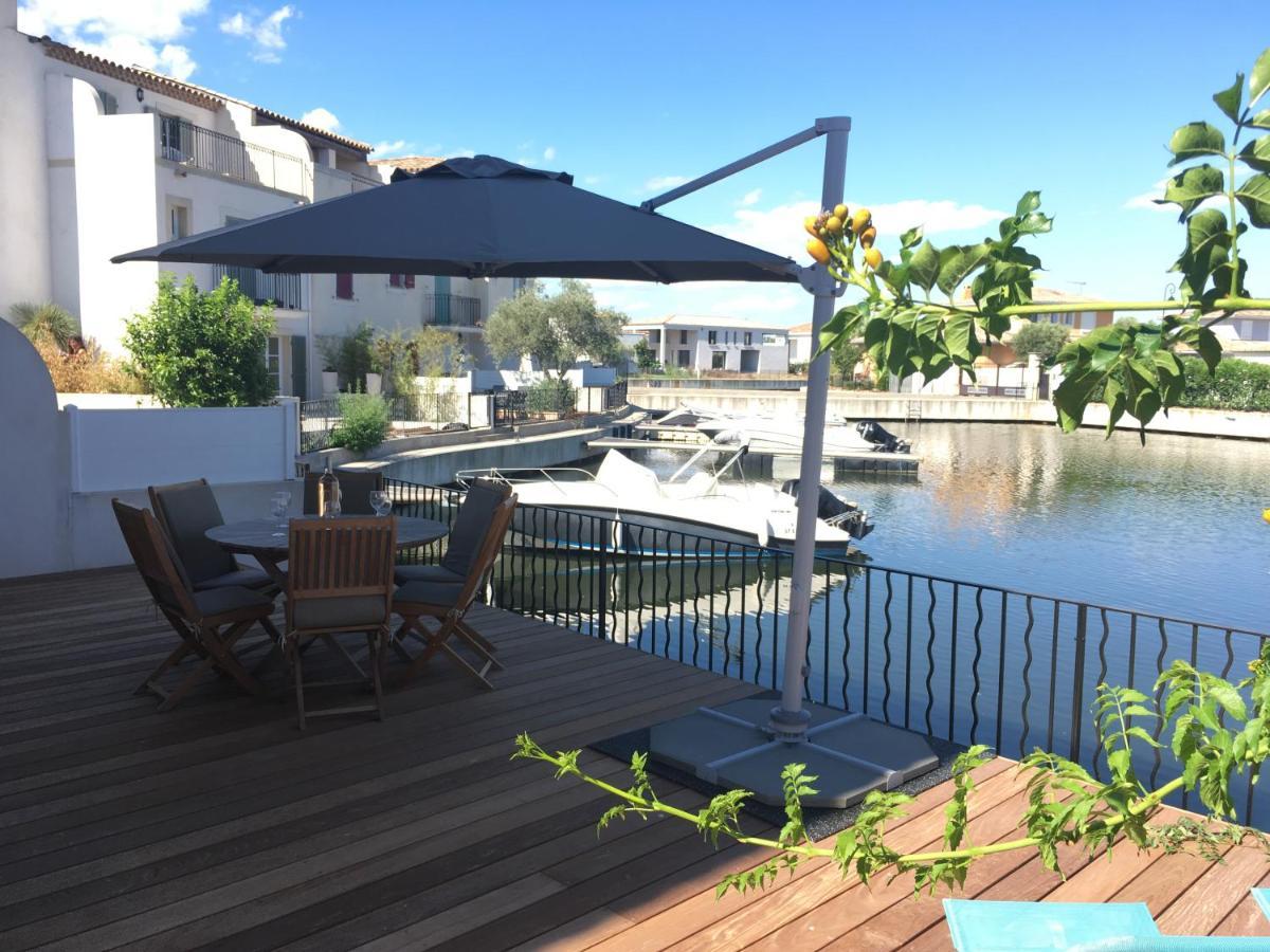 Marina 120M²/8 Pers/ Terrasse 100M²/ Appontement Aigues-Mortes Exterior photo